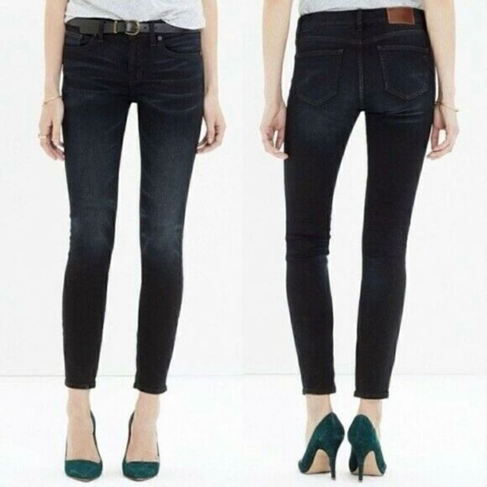 Madewell Skinny Crop Jeans Tempest Wash size 27